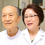 橋本 敦生 院長、野尻 陽子 先生