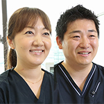 岡村 文熙 院長、 岡村 智子 副院長