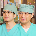 松井 利行 院長、松井 嵩昌 先生