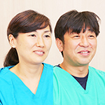 本淨 奈津 院長、本淨 学 理事長