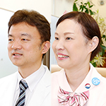 木村 那智 院長、片渕 敬子 さん