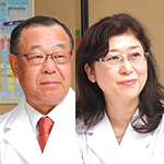 朝日 憲治 院長、朝日 知子 先生