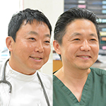 孫 徳弘 理事長、孫 弘樹 部長