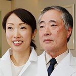 矢島 保道 院長、渡部 有希子 先生