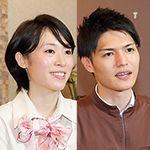 上坂 宗敬 院長、井上 祐美子 さん