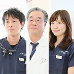 片山 繁樹 院長、片山 慶祐 副院長、片山 知子 先生