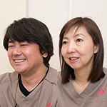 福島 直人 院長、福島 理佐 副院長
