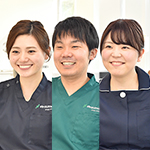 植田 憲太郎 院長、吉田 可奈子 先生、上野 遥香 さん