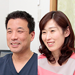清水 健 院長、清水 智子 副院長