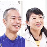 森澤 伸之 院長、森澤 好美 さん