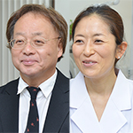 川口 哲司 理事長、粟野 雅子 院長