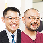 山本 正浩 理事長、齋藤 弘保 院長