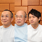 谷口 勉 先生、谷口 勝彦 院長、谷口 雅俊 先生