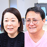 久田 佳明 院長、久田 祥子 さん