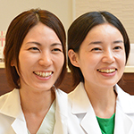 芝本 恵 院長、金城 里美 副院長