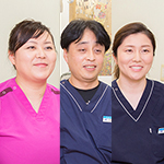 忠重 賢治 先生、立石 ふみ 先生、吉居 朋子 先生