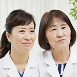 高木 智恵子 院長、福井 咲子 先生