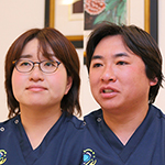 飯嶋 恵理 院長、飯嶋 一侑樹 先生