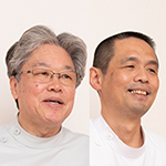 石橋 幸滋 院長、角 泰人 先生