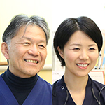 芹田 裕一郎 院長、芹田 枝里 先生
