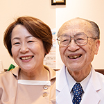 橋本 敦生 院長、野尻 陽子 先生