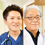 山川 毅 院長、山川 聡 副院長