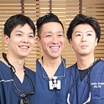 山本 信太 先生、林 洋介 院長、備前島 崇浩 先生