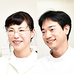 根本 美穂 院長、橋本 隆宏 副院長