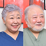 岡本 浩 院長、竹内 泰子 理事長