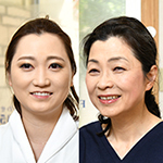 福本 千枝子 院長、福本 葵 先生