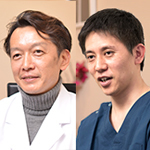 尾崎 元樹 理事長、岩波 邦生 院長