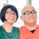 新 啓嗣 院長、新 真美 副院長