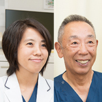 横川 智之 院長、横川 桂 先生