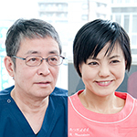 宗像 覚 院長、櫻田 晶子 さん