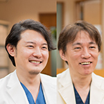 高梨 真教 院長、内田 佳孝 理事長