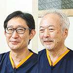 杉田 達 理事長、吉田 真人 院長