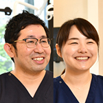中山 大介 院長、露崎 亜美 先生