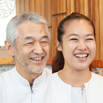 宮下 裕志 理事長、三浦 杏奈 副院長