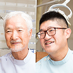 梅津 清恭 院長、湊 健次 先生