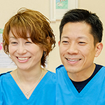 中藤 健 院長、中藤 紗綾 副院長