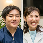 杉 祐紀 院長、杉 陽子 副院長