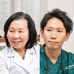 岡田 とし江 院長、岡田 征彦 副院長