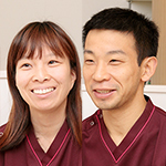 合田 裕 院長、合田 宜子 先生
