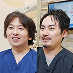 河合 高弘 院長、富村 成司 先生