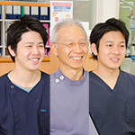 尾之内 茂樹 院長、尾之内 友晴 副院長、尾之内 俊秀 副院長