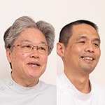 石橋 幸滋 院長、角 泰人 先生