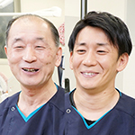 上田 芳男 院長、上田 健佑 副院長