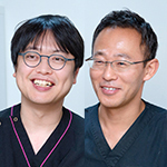 木下 幹雄 理事長、登坂 淳 先生