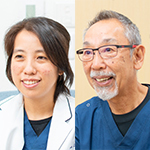 横川 智之 院長、横川 桂 先生
