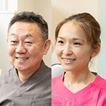 田中 勝治 院長、下里 舞 先生